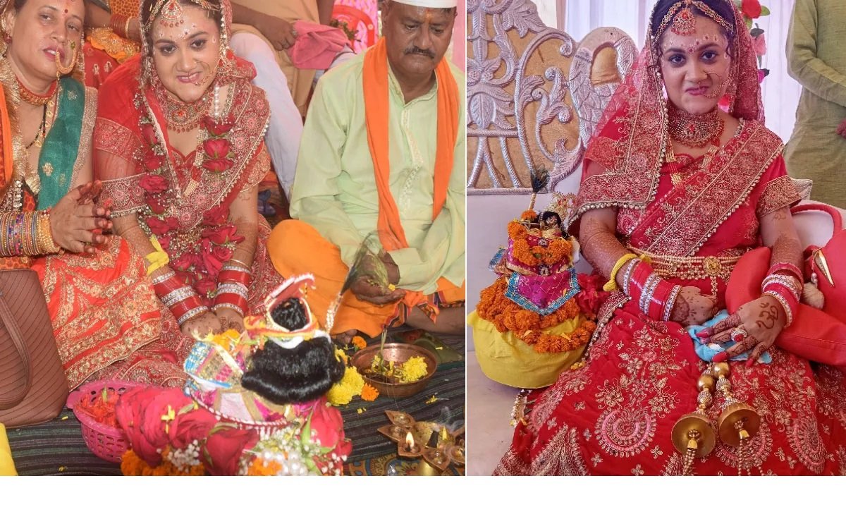 उत्तराखंड की हर्षिका की अनोखी शादी.